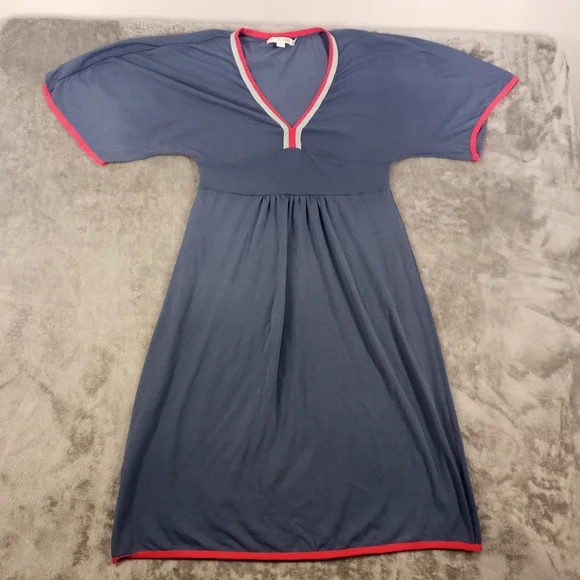 Boden Empire Waist Blue Dress, Wome’s Size 6R Knee Length - Picture 1 of 6